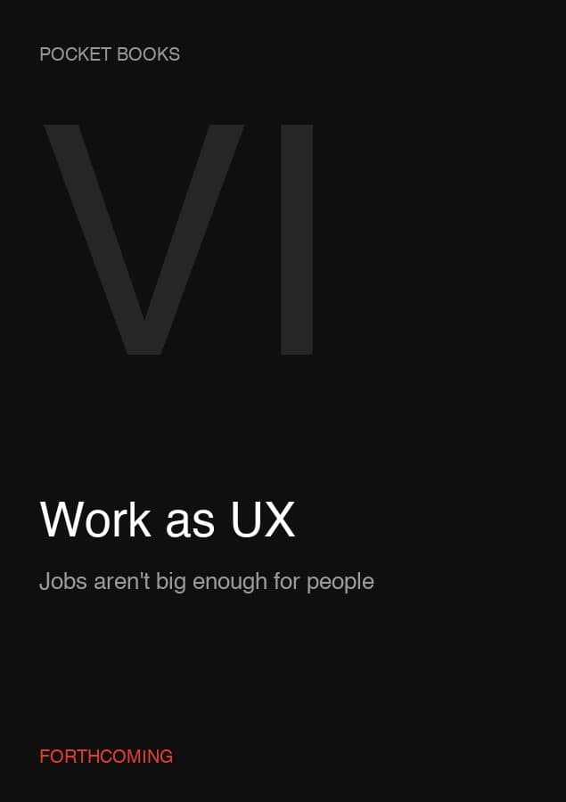 Work as UX